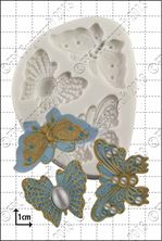 Picture of FILIGREE BUTTERFLIES SILICONE MOULD